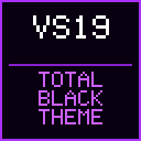 VS 2019 Total Black Theme